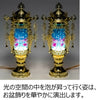 盆提灯 霊前灯 バブル灯 7号 ブルー対 特徴 4