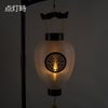 盆提灯 御所 桜 無地 電池灯付 特徴 4