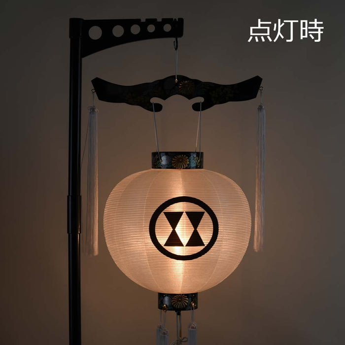 盆提灯 御殿丸 特三丸 無地 灯付 特徴 4