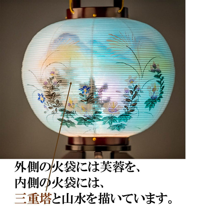 盆提灯 姫行灯 芙蓉三重塔 特徴 5