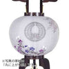 盆提灯 行灯 11号 黒檀 萩桔梗 紋二重 特徴 3