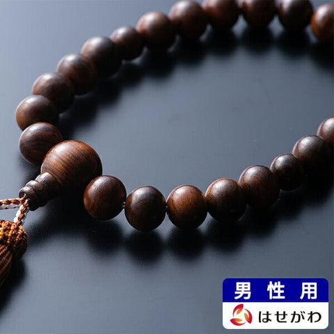 数珠 栴檀 人絹頭付房 22玉 | お仏壇のはせがわ公式サイト
