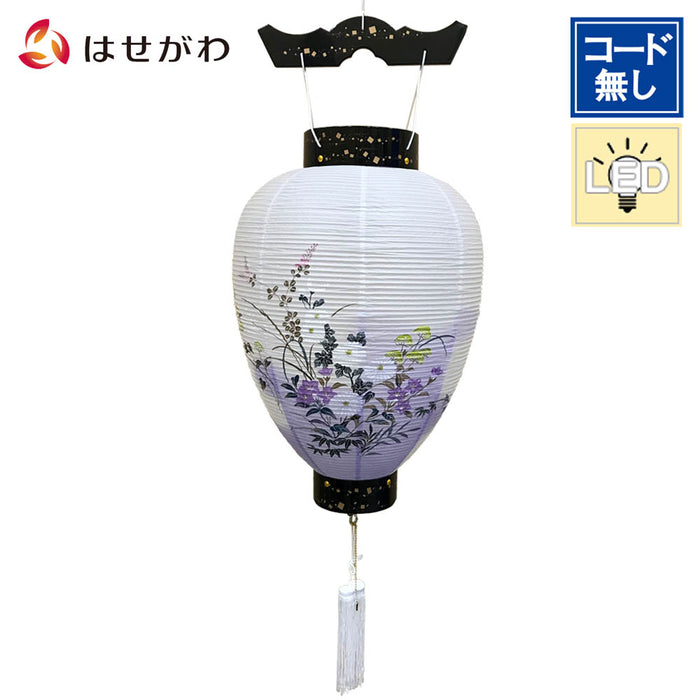 盆提灯 御所 別撰蒔絵 LED 特徴 1