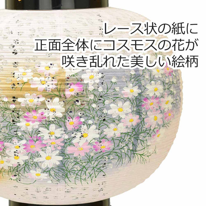 盆提灯 回転 あかり 綾型 11号 蒔絵絵入 特徴 3