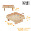 神棚 神具 三宝 白木 足付 6.0寸 特徴 3
