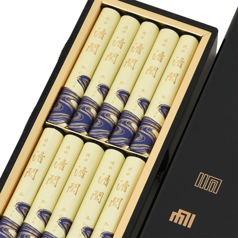 進物 清閑 短寸10把入 塗箱 特徴2