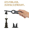 仏具 火消付灯明ライター せせらぎ スタンド付 特徴 3