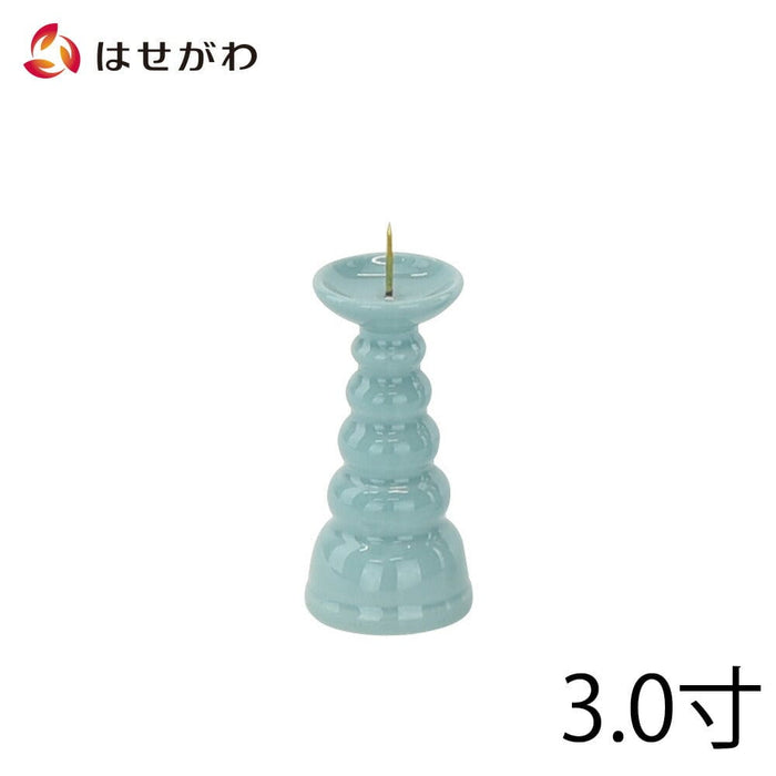 仏具 火立 青地 3.0寸 特徴 1