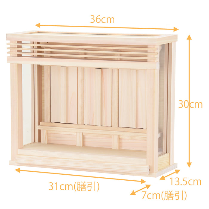 神棚 神具 箱宮 神楽ミニ(神具セット付) 特徴 5