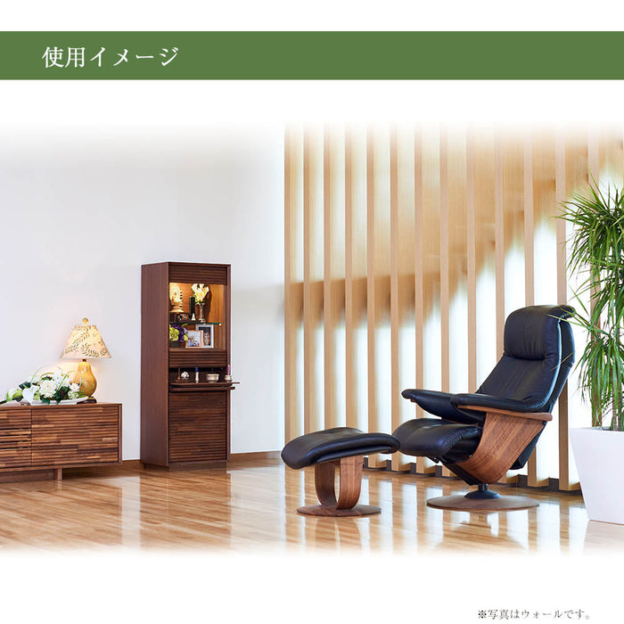 仏壇 HKガレリア ウォールナット H138cm 仏壇+ガレリアベース+スタンドセット 特徴 12