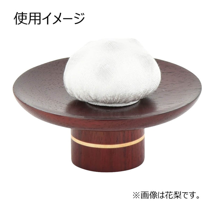 仏具 高杯 バウム 花梨 (1個) 3.5寸 特徴 4