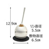 仏具 リン チェリン リン棒付 銀色 特徴 2