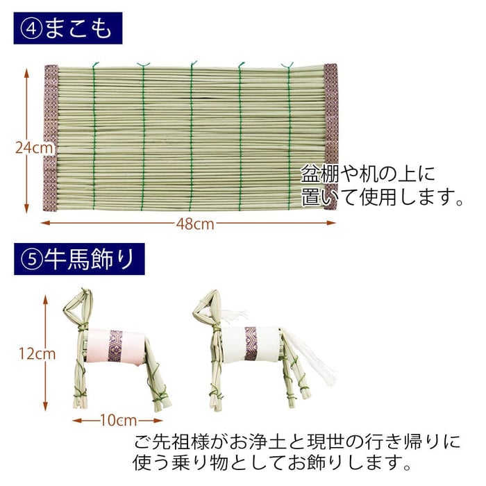 盆提灯 初盆セット リビングセット 6-B 特徴 7
