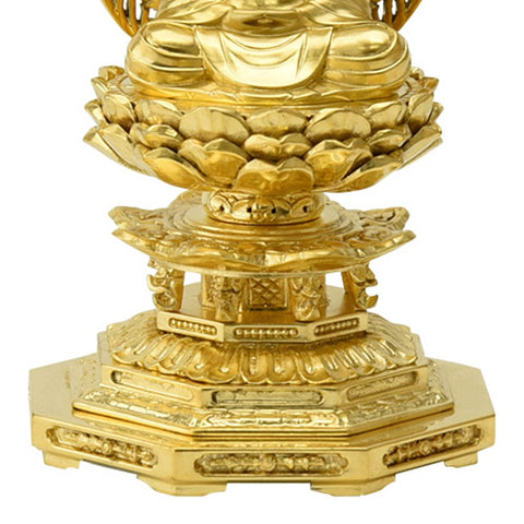 仏像 座釈迦 木製 肌粉 八角 2.0寸 | お仏壇のはせがわ公式通販