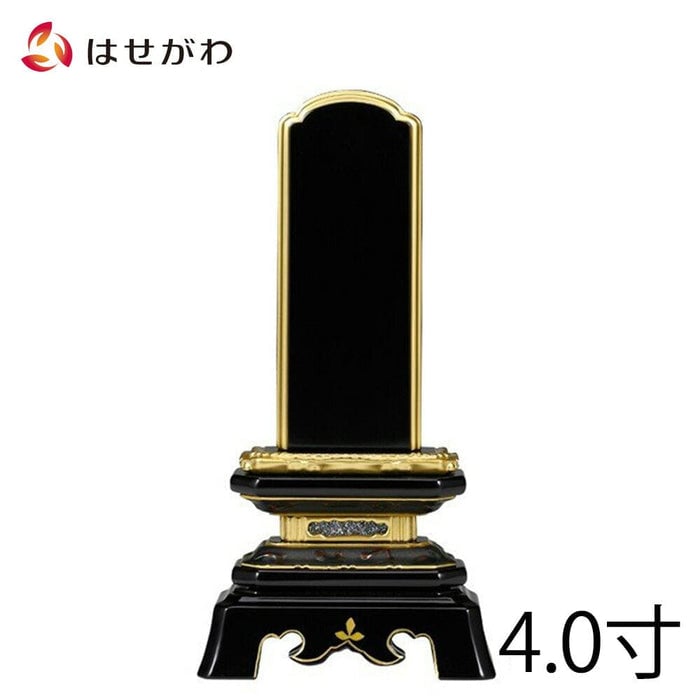 位牌 過去帳 葵角切 K型 4.0寸 総丈20cm 特徴 1