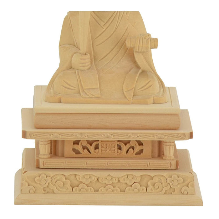 仏像 本尊 日蓮 白木 2.0寸 特徴 5