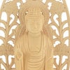 仏像 浄土 白木 丸台 ４０ 特徴4