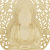 仏像 座釈迦 ツゲ 八角 金粉紋様 ２５ 特徴4