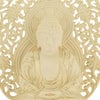 仏像 座釈迦 ツゲ 八角 金粉紋様 ２５ 特徴4