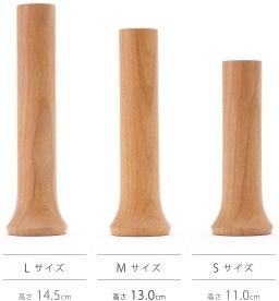 切り株みたいな位牌のサイズ