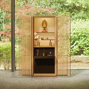 仏壇 薄院（はせがわ×隈研吾）高さ124cm