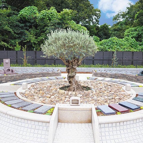庭園型樹木葬のイメージ