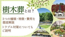樹木葬とは？3つの種類、トラブル対策と費用を解説