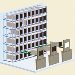 搬送式納骨堂の仕組み