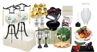 提灯･お盆用品 初盆セット