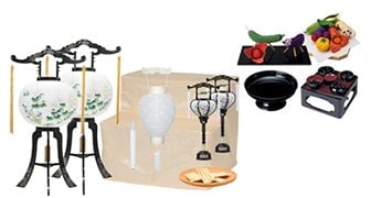 提灯･お盆用品 初盆セット 8