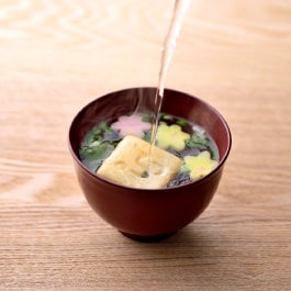 お麩のお吸い物