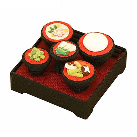 ちりめん製の御霊供膳