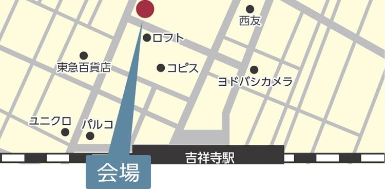 会場までの地図