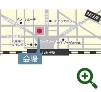 会場までの地図